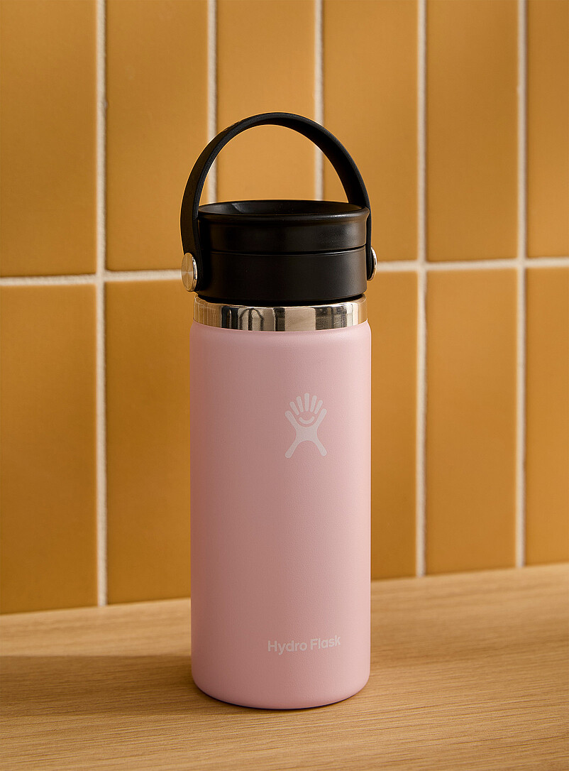 Wide Mouth 16 oz insulated coffee bottle | Hydro Flask | Packed
