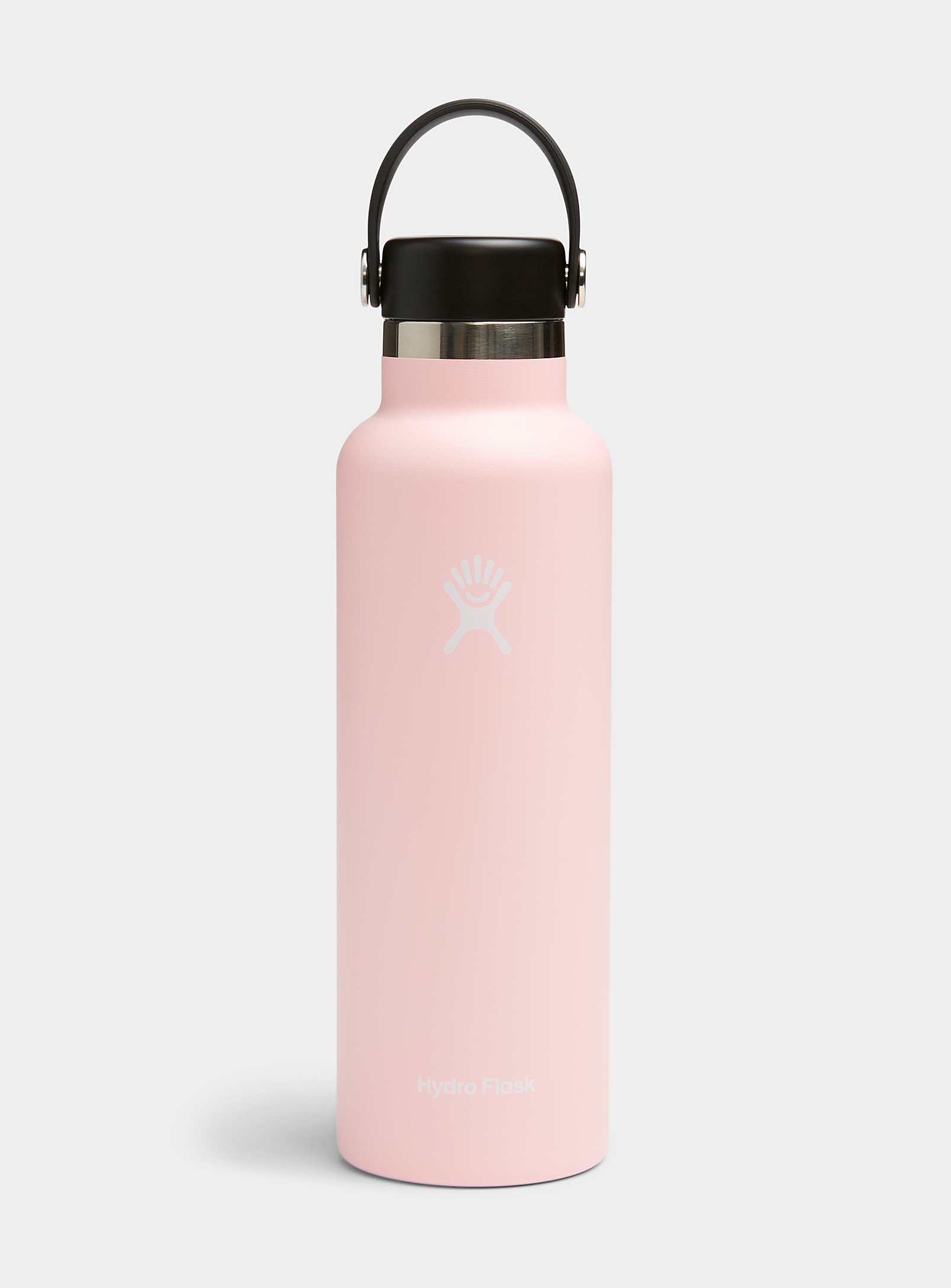 Hydro Flask Standard Mouth Insulated Bottle In Dusky Pink