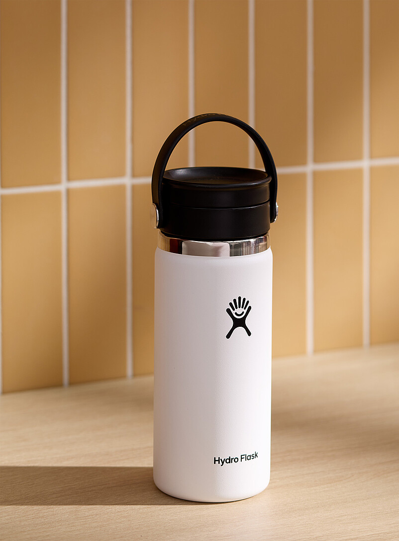 Wide Mouth 16 Oz Insulated Coffee Bottle