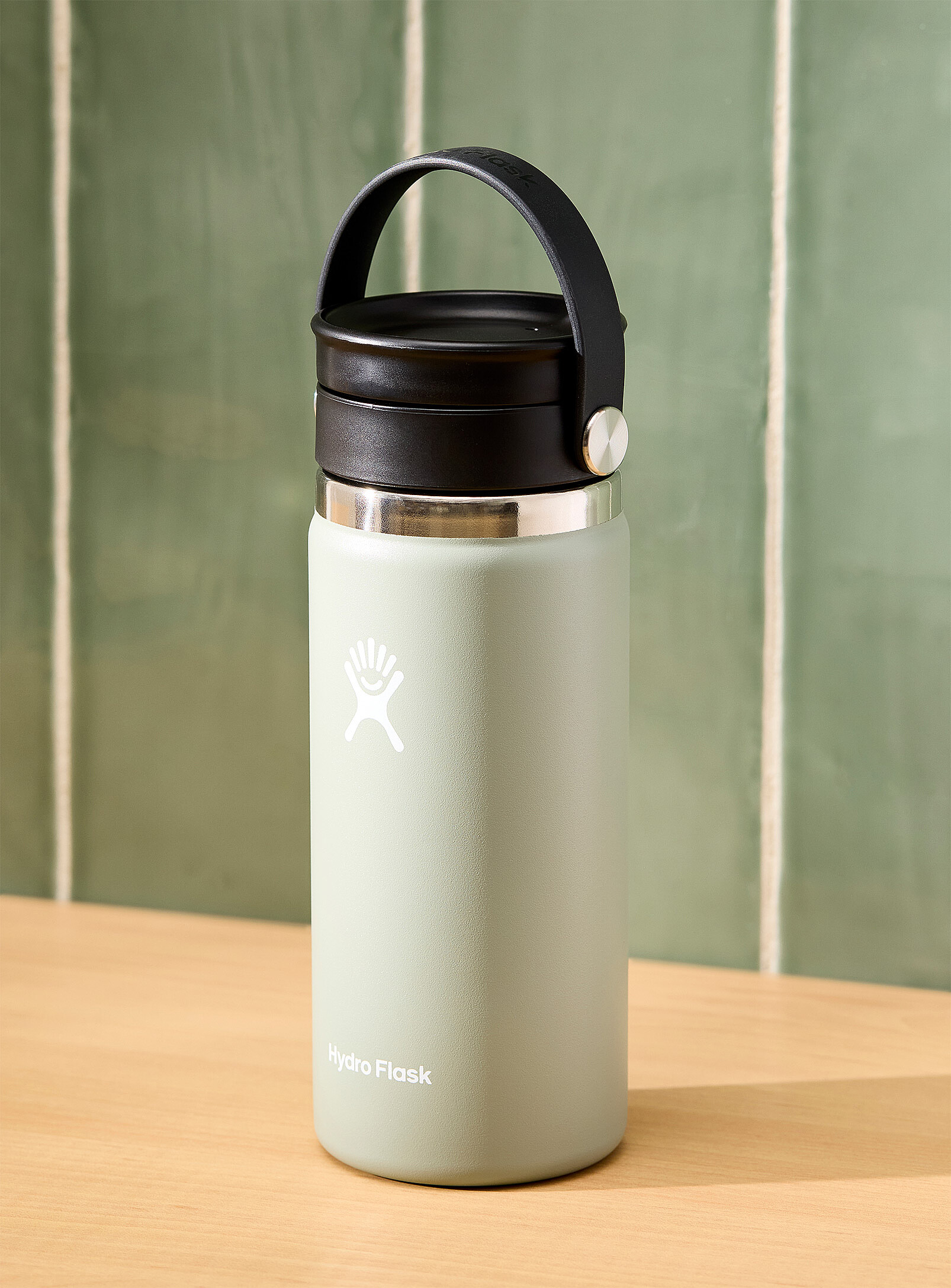 Hydro Flask - Wide-mouth insulated coffee bottle (Home, Green, ONE SIZE)