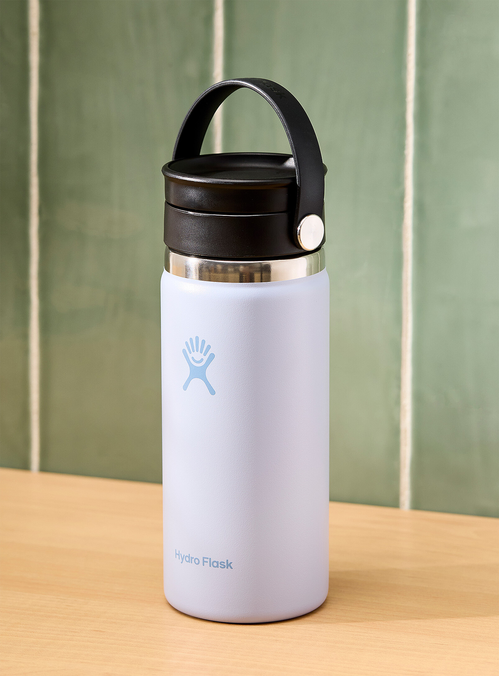 Hydro Flask - Wide-mouth insulated coffee bottle (Home, Blue, ONE SIZE)