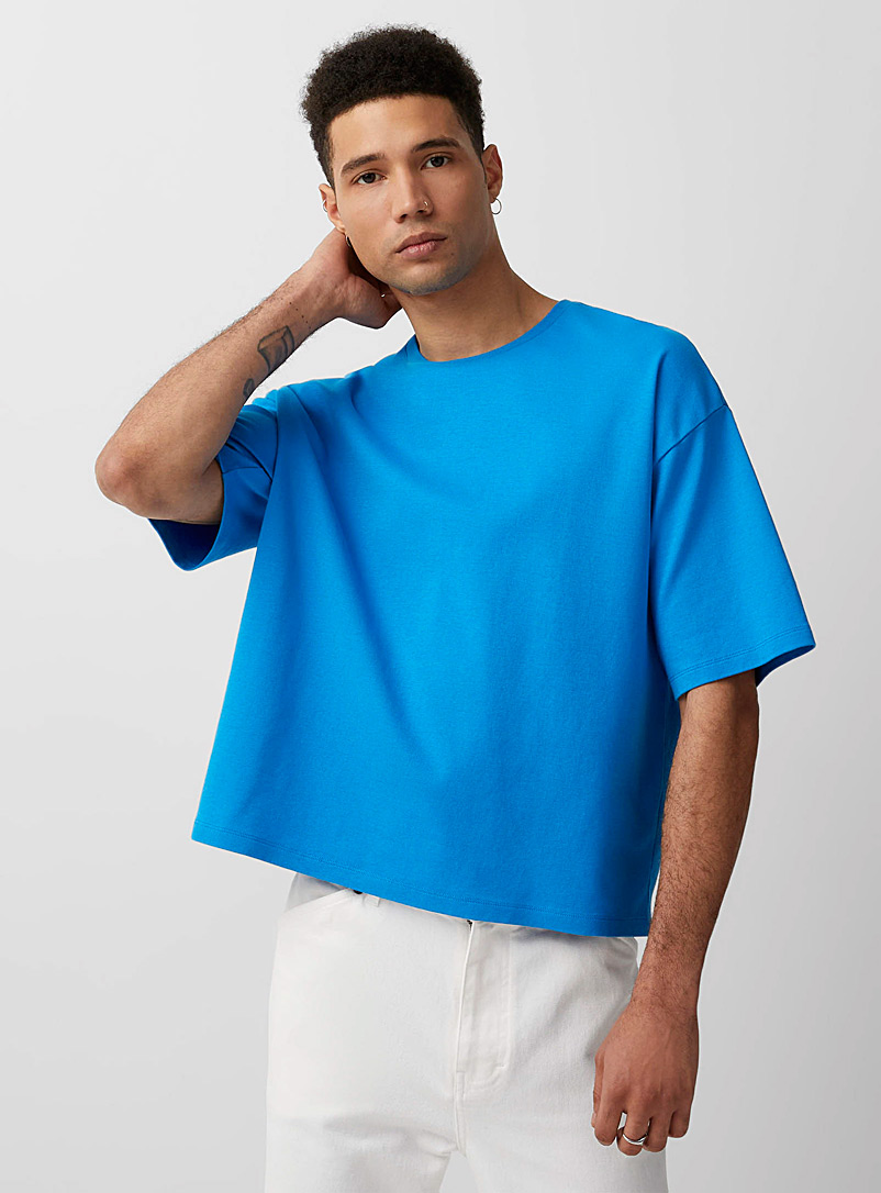 Le 31: Le t-shirt court Bleu pour homme