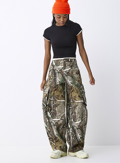 pantalon cargo femme simons