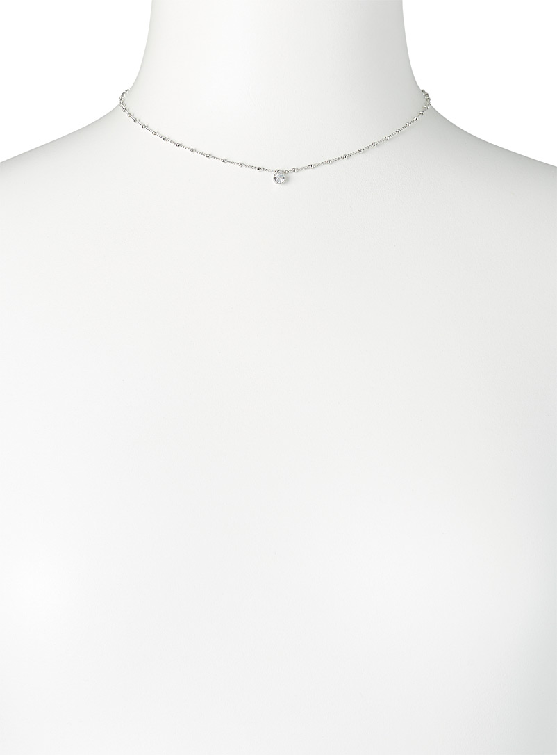Faceted stone chain product image 2