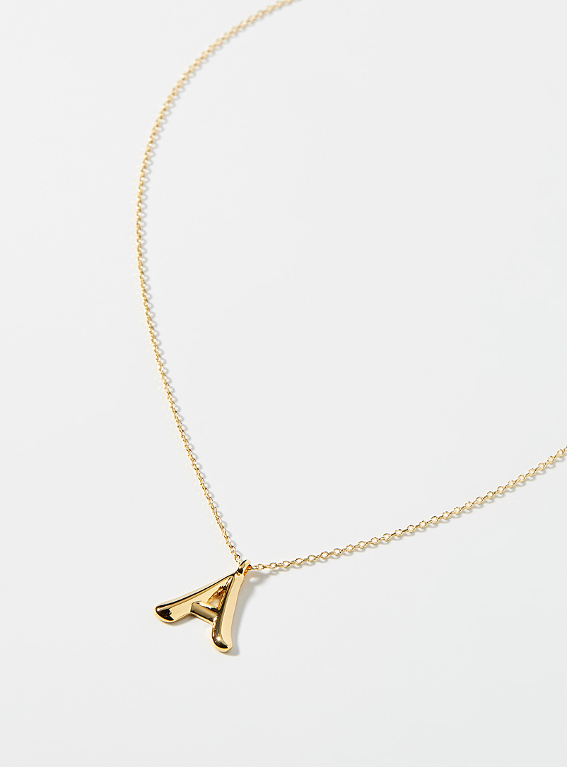Golden Letter Necklace
