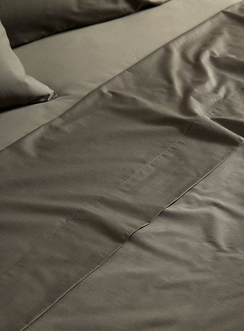 Egyptian cotton and bamboo rayon sheet set 330-thread-count Fits mattresses up to 16 in product image 2