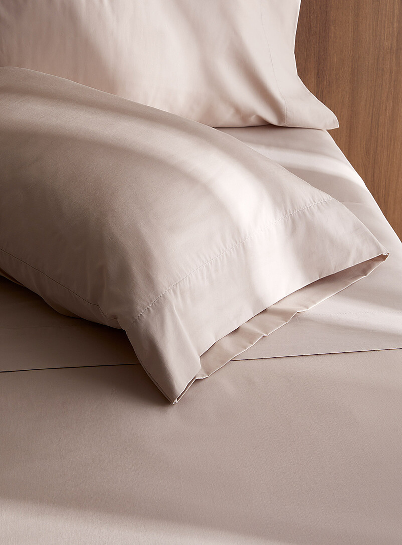 Egyptian Cotton And Bamboo Pillowcases 330-Thread-Count Set Of 2