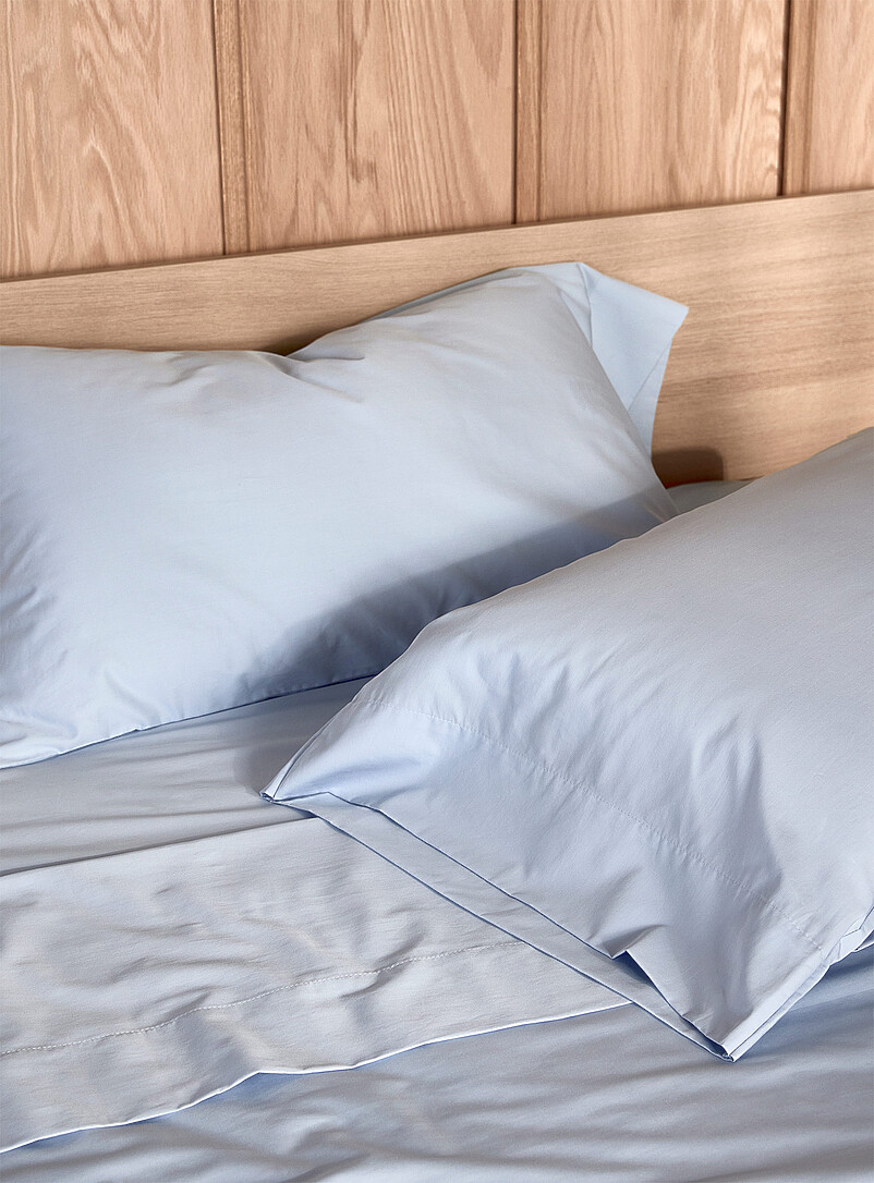 Egyptian Cotton And Bamboo Pillowcases 330-Thread-Count Set Of 2