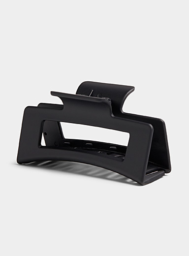 Colourful matte oversized clip
