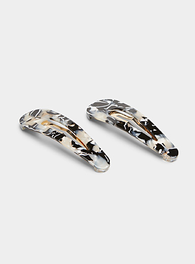 Les barrettes terrazzo Ensemble de 2