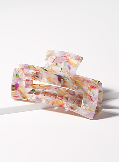 Geo flecked oversized clip product image 3