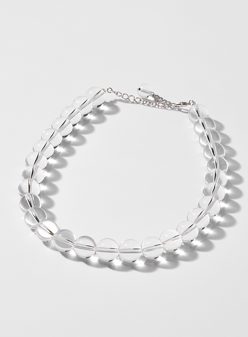 Simons: Le collier billes de verre XL Assorti pour femme