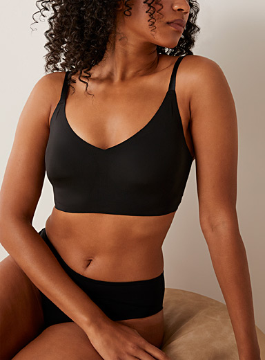 Vela recycled nylon wireless push-up bra, Miiyu, Shop Unlined Bras & Bra  Tops For Women Online