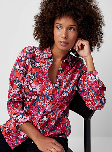  Women's Printed Blouses And Shirts