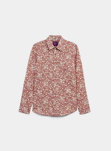 Blooming print shirt <b>Made with Liberty Fabric</b>