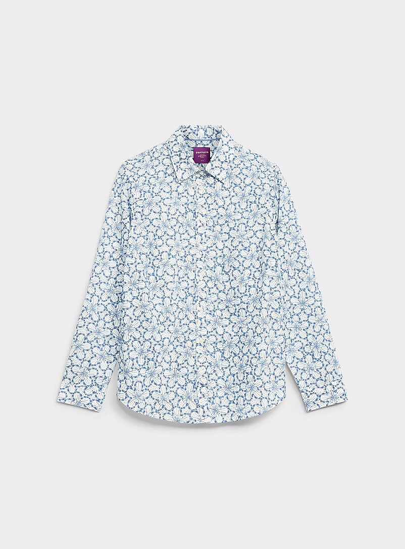 Blooming Print Shirt Made With Liberty Fabric