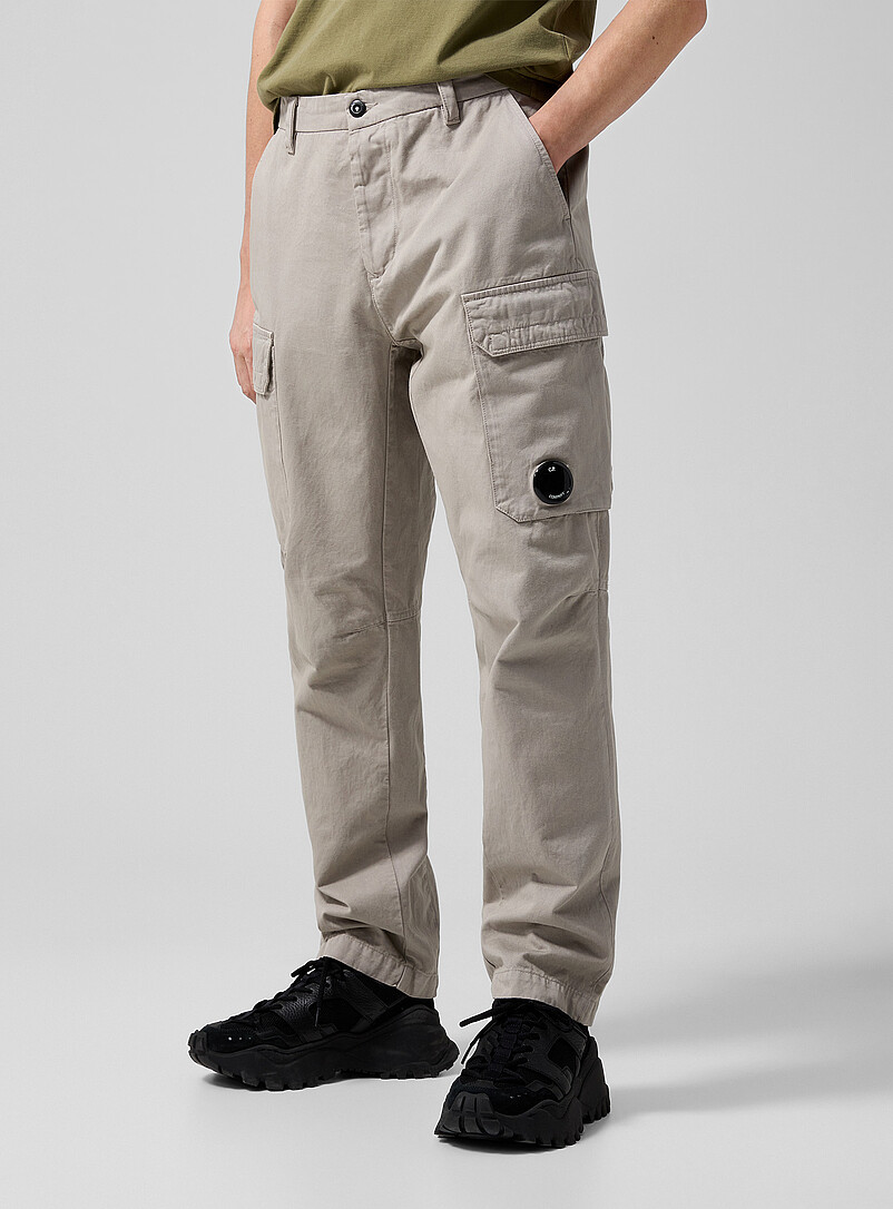 C.P. Company: Le cargo gabardine de coton Gris pour homme