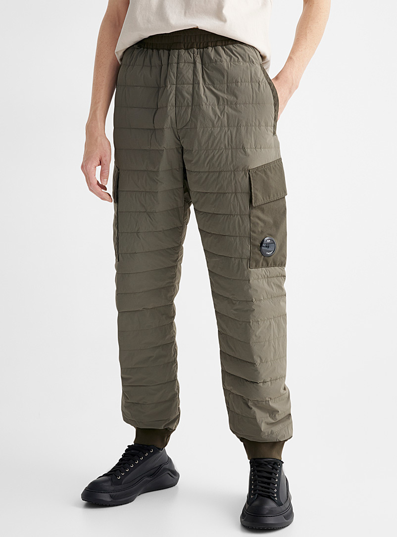 C.P. Company: Le pantalon duvet Monobloque Gris pour homme