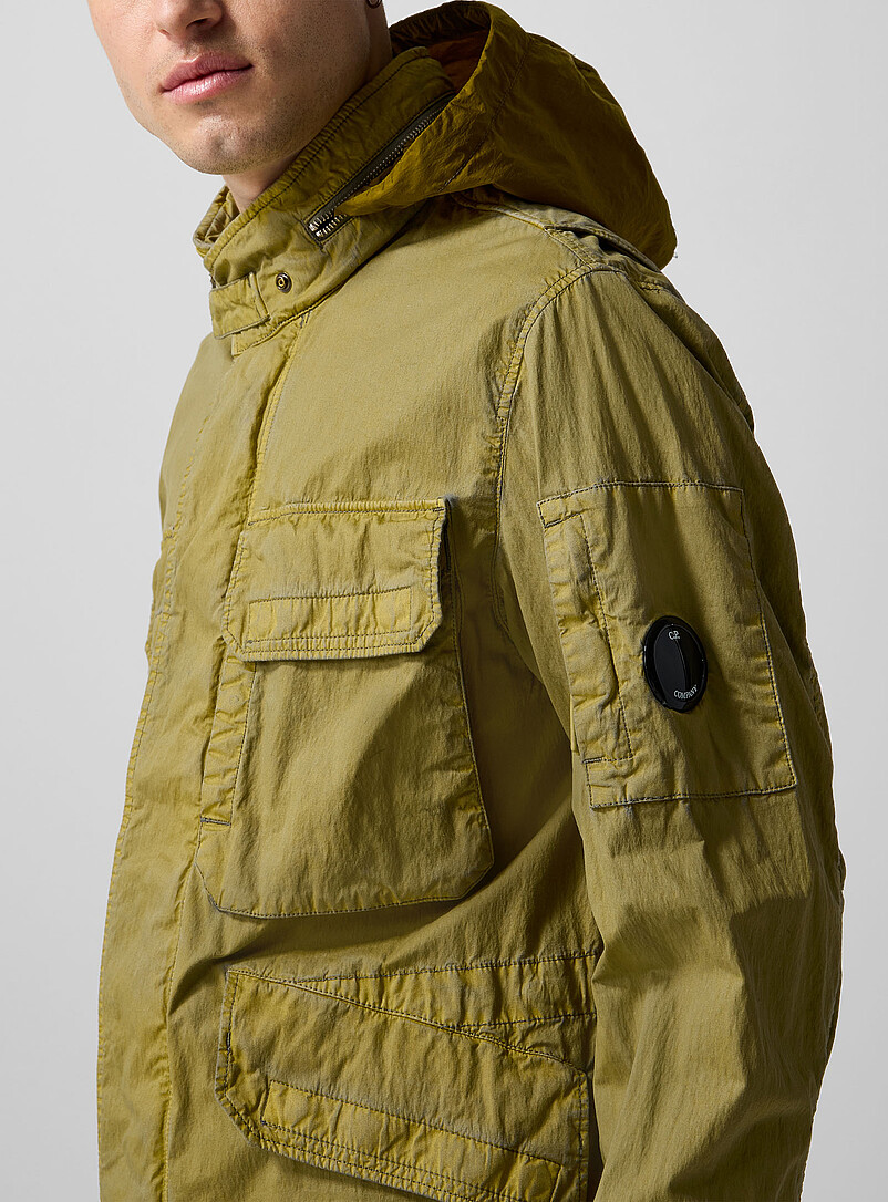 C.P. Company Emerald/Kelly Green Waxed 50 Fili jacket for men