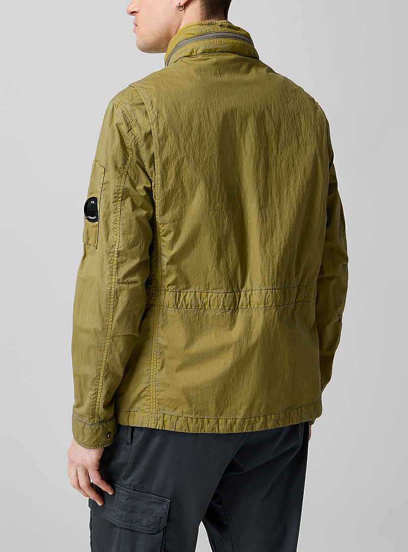 C.P. Company Emerald/Kelly Green Waxed 50 Fili jacket for men