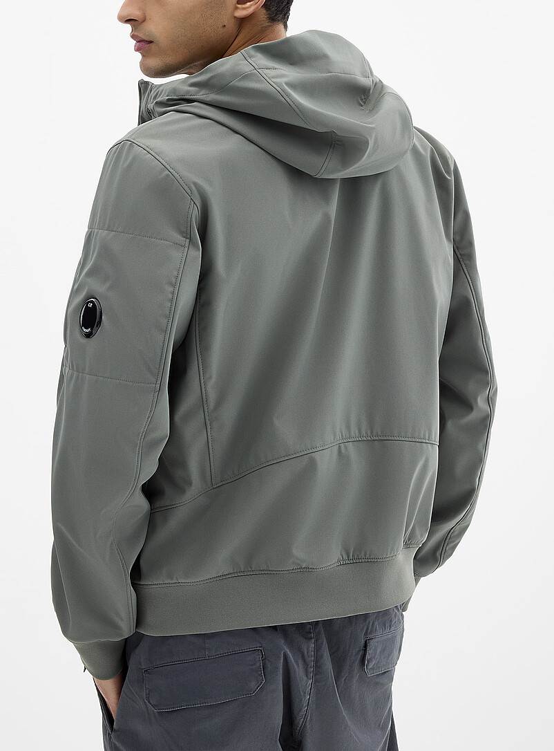 Hooded soft shell jacket | C.P. Company | Shop Men's Designer