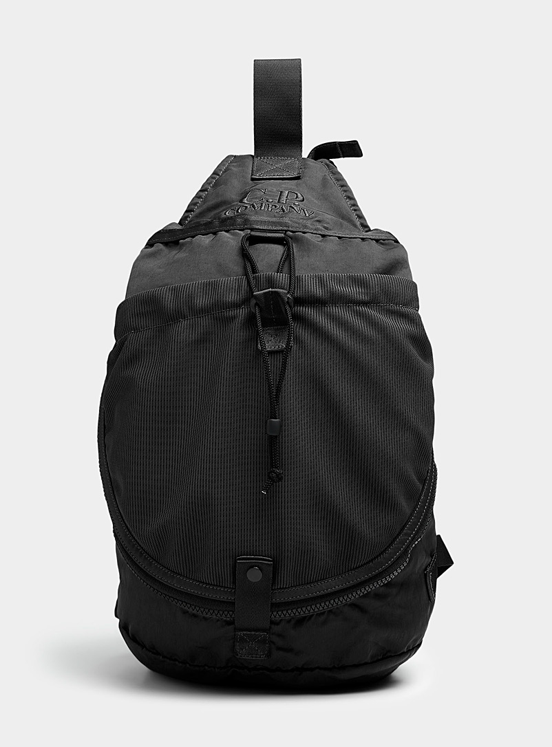 C.P. Company Black Nylon B crossbody bag for men