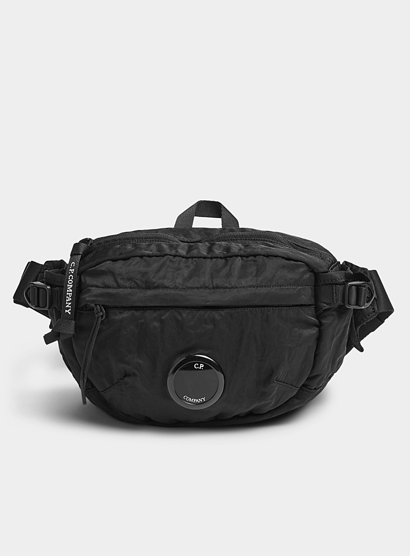 C.P. Company: Le sac bandoulière Nylon B Noir pour homme