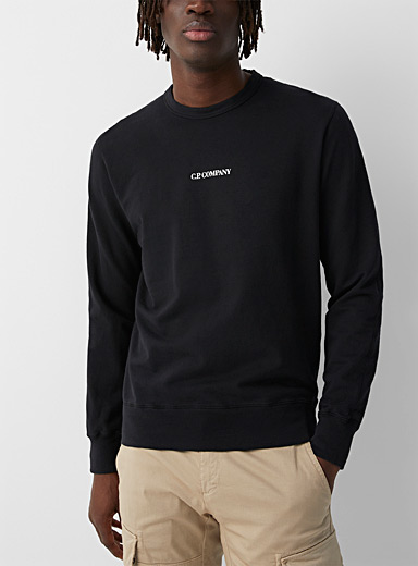 Centred signature plain sweatshirt | C.P. Company | C. P. Company | Men's  Fashion designer | Simons