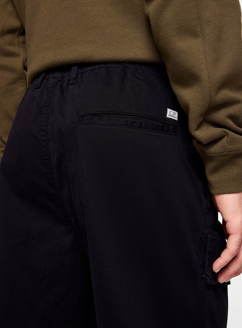 Black stretch cargo pant product image 3