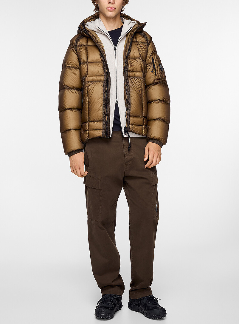 DD-Shell down insulation quilted coat product image 2