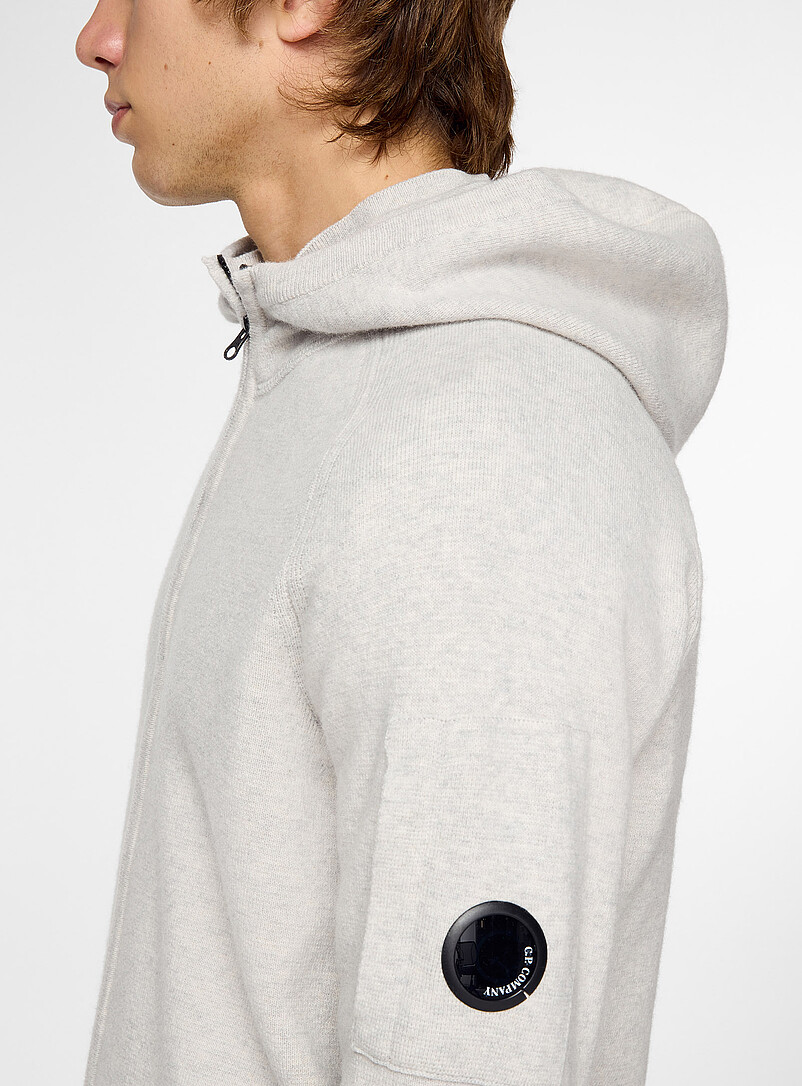 Lambswool zip-up jacket product image 2