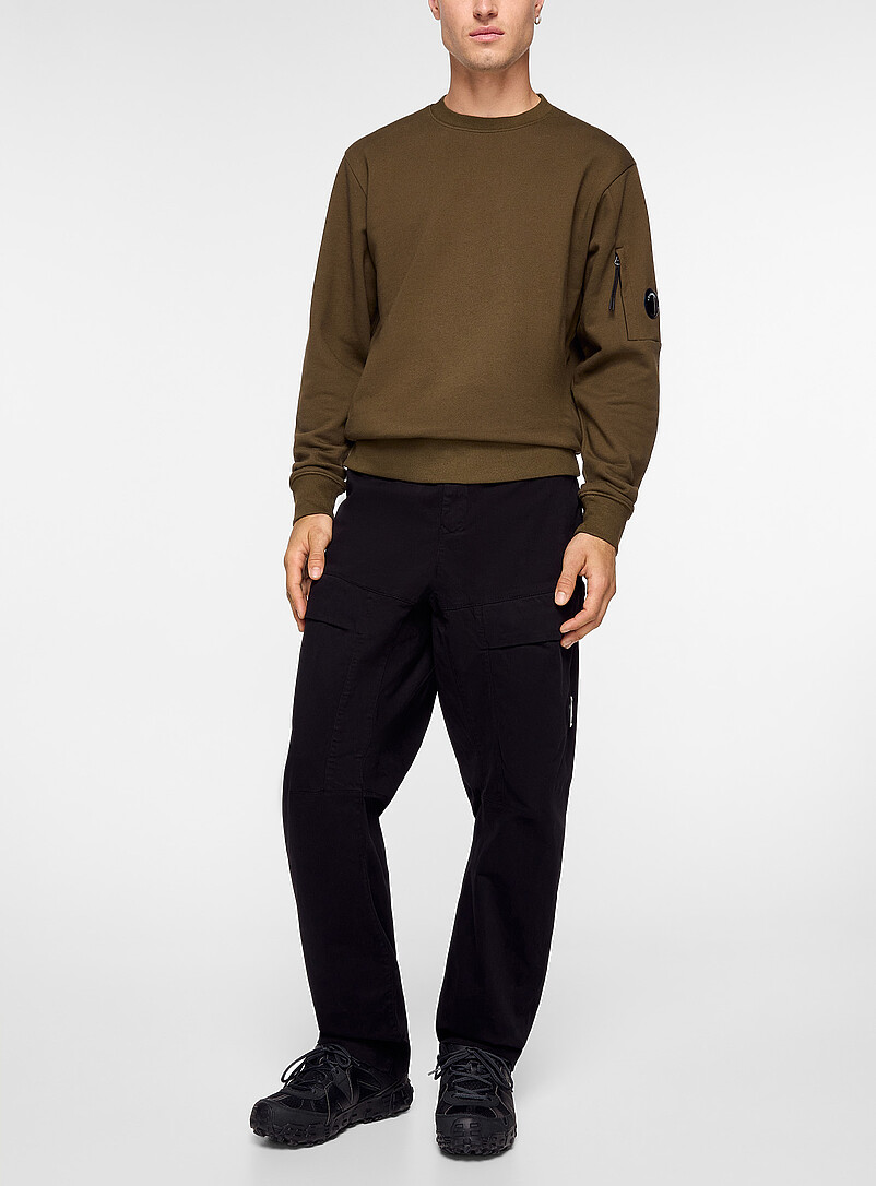 Signature lens olive sweatshirt product image 2