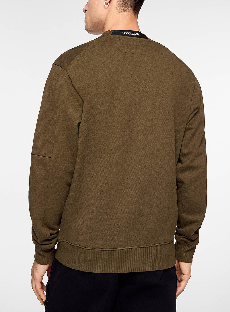 Signature lens olive sweatshirt product image 3