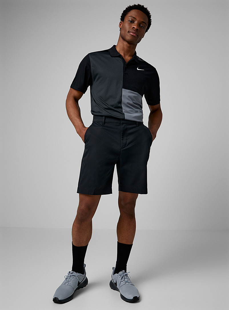 Nike Golf: Le short de golf taffetas extensible Tour Noir pour homme