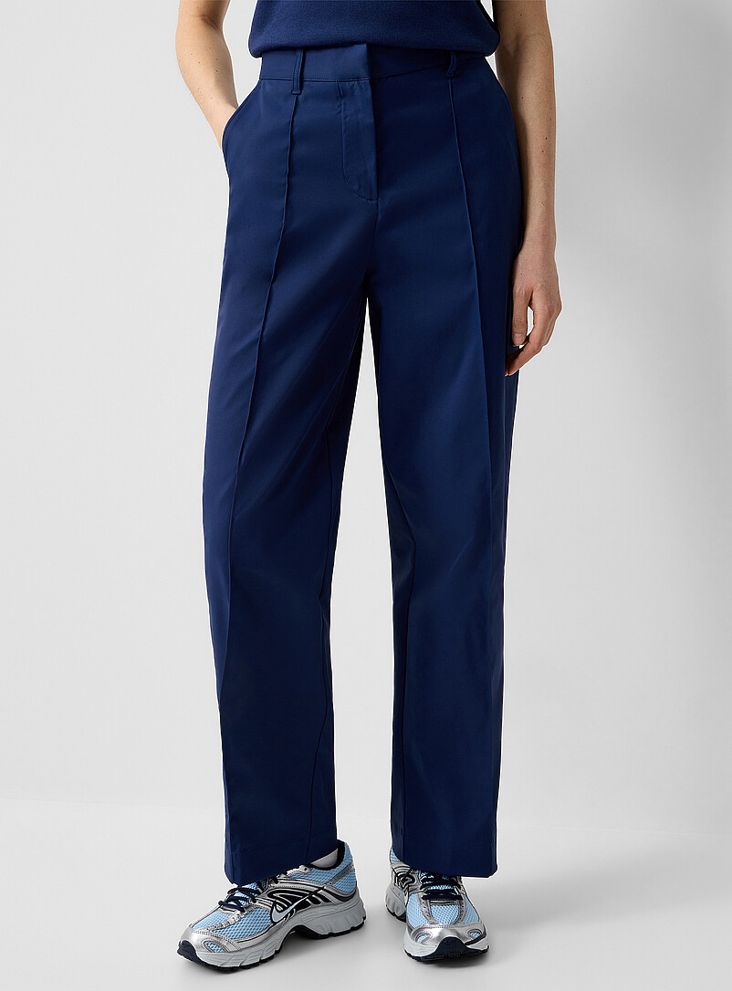 Nike Golf Navy/Midnight Blue Straight-leg stretch golf pant for women