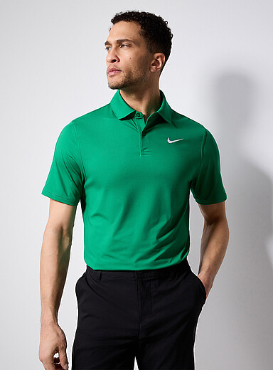 Le polo de golf jersey frais uni