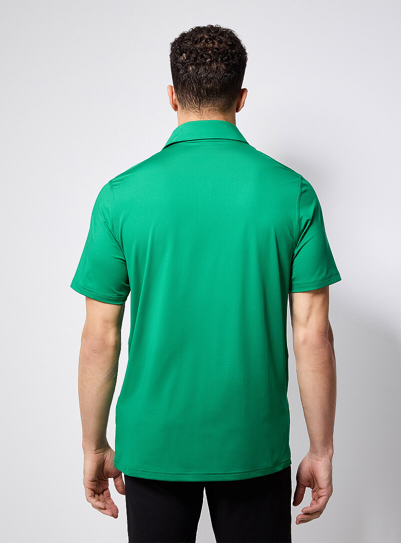 Nike Golf Green Solid cool jersey golf polo for men
