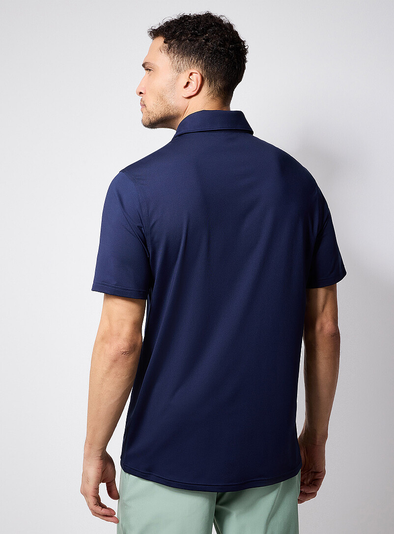 Nike Golf: Le polo de golf jersey frais uni Vert pour homme