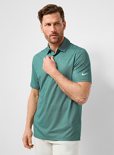 Velocity floral cool-feel golf polo