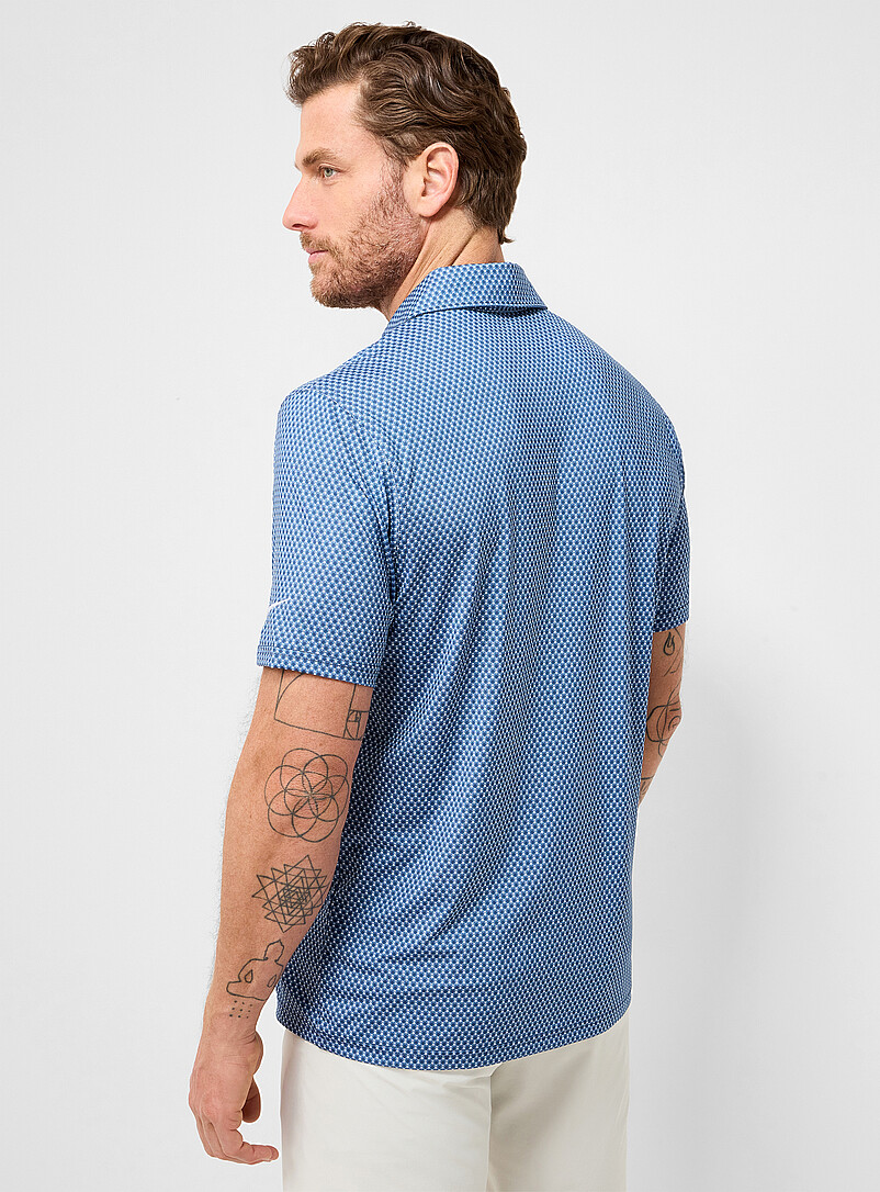 Nike Golf: Le polo de golf toucher frais floral Velocity Vert pour homme