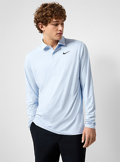 Velocity long-sleeve golf polo