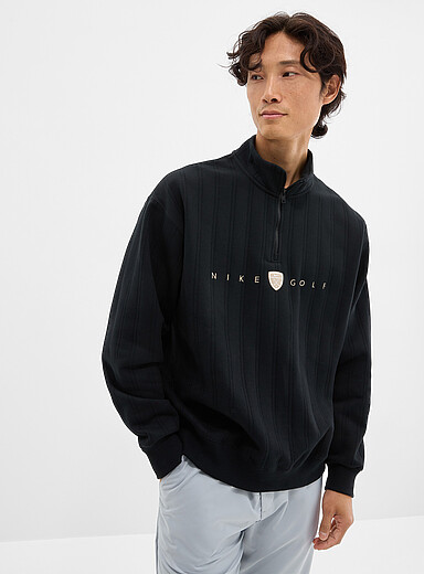 Le sweat de golf c&ocirc;tel&eacute; logo brod&eacute;