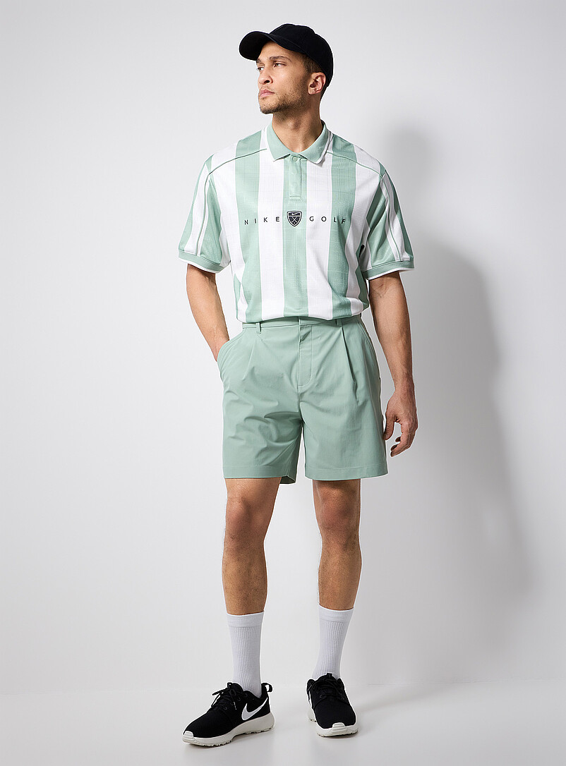 Par Pleated Golf Bermudas