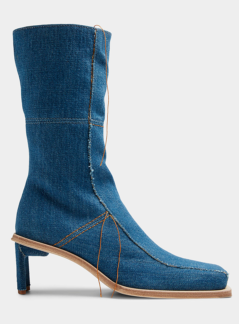 Miista Blue Amparo denim boots Women for women