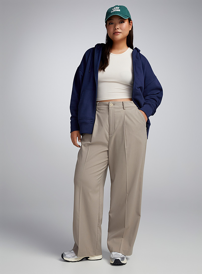 Pleated waistband wide-leg dress pant | Twik | Shop Women%u2019s 