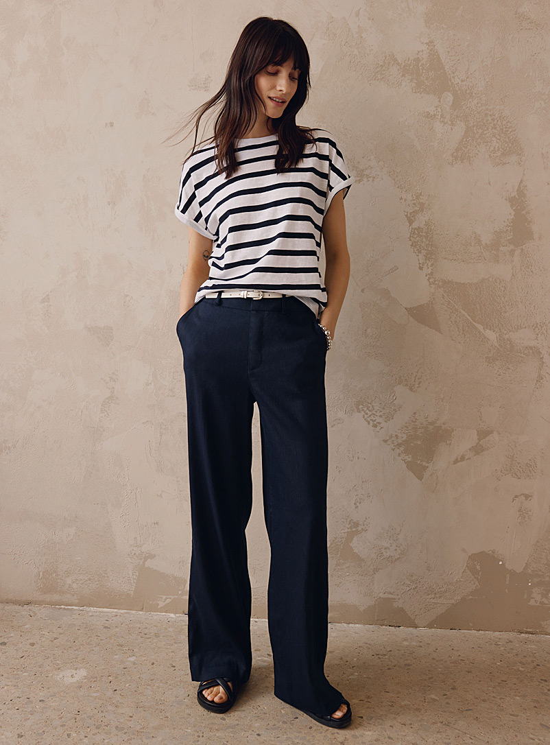 STRETCH WOVEN LINING PANTS