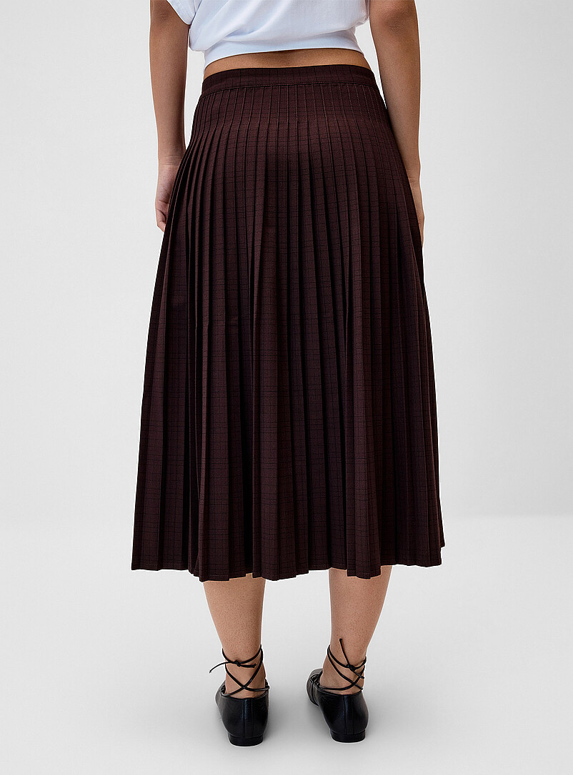 Pleated wrap skirt | Twik | Women's Midi Skirts & Mid-Length