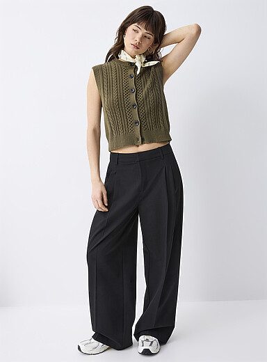 Le pantalon habill&eacute; baggy <b>Coupe Billie</b>
