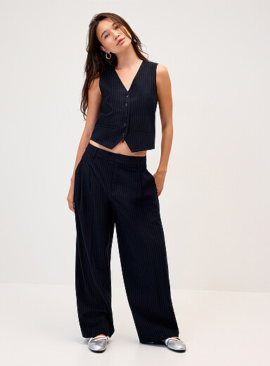 Le pantalon habill&eacute; baggy <b>Coupe Billie</b>