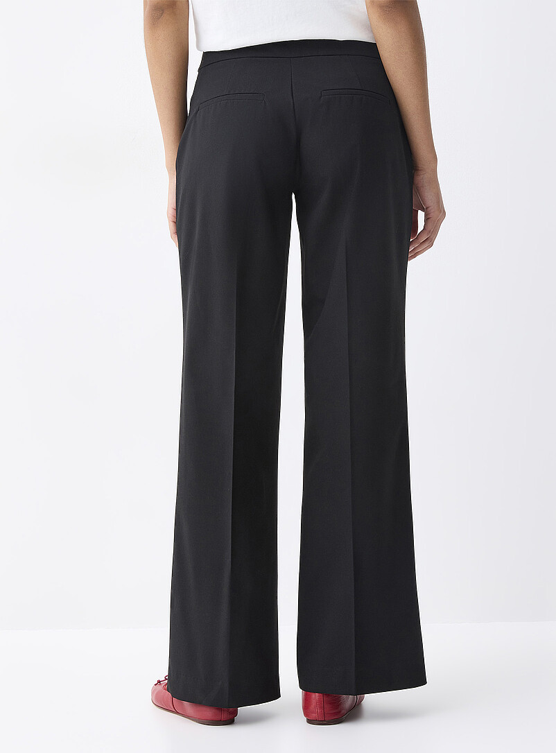 Twik Sand Pleated wide-leg dress pant for women
